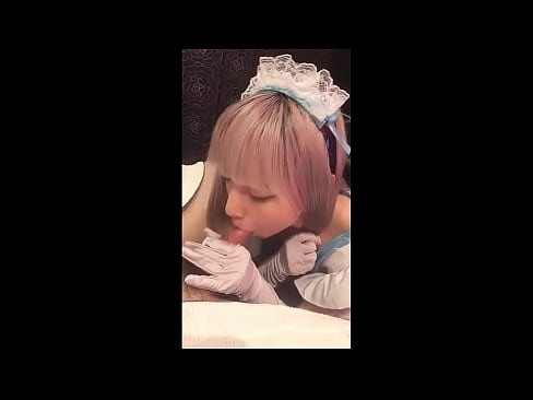 ❤️ Japonè idol [mayuka], kostim sèvant franse, pati 1, pip ak jerk off ak losyon ❤️❌ Videyo fuck  nan nou ❌️❤
